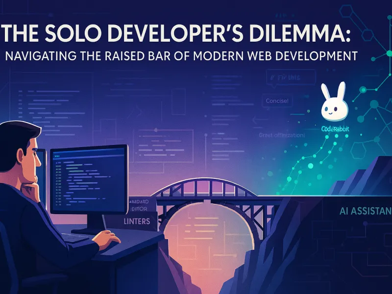 The Solo Developer's Dilemma: Navigating the Raised Bar of Modern Web Development